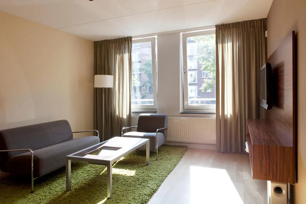 מלון אמסטרדם De Lastage Apartments